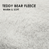 Reversible Teddy Bear Fleece Quilt